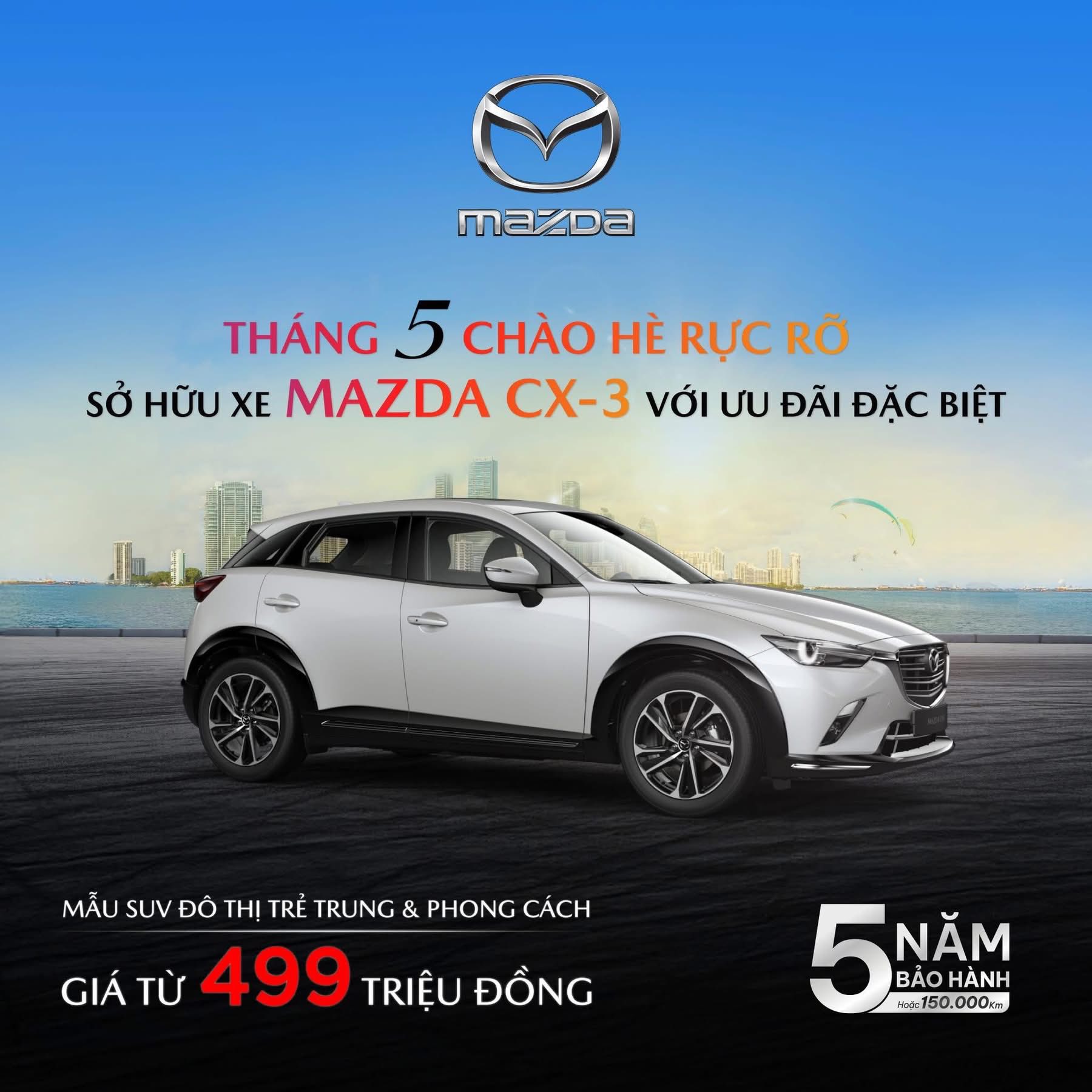 ƯU ĐÃI ĐẶC BIỆT CHÀO HÈ | SỞ HỮU XE MAZDA SUV GIÁ TỪ 499 TRIỆU ĐỒNG!
